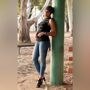 Mavi Jeans‎ Adriana Ankle Super Skinny in Mid Cheeky 27